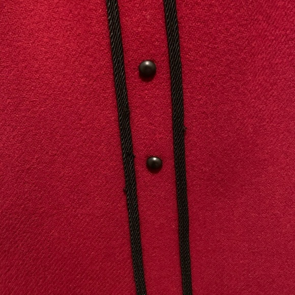 HUGO BOSS Red Wool Dress - Picture 4 of 6